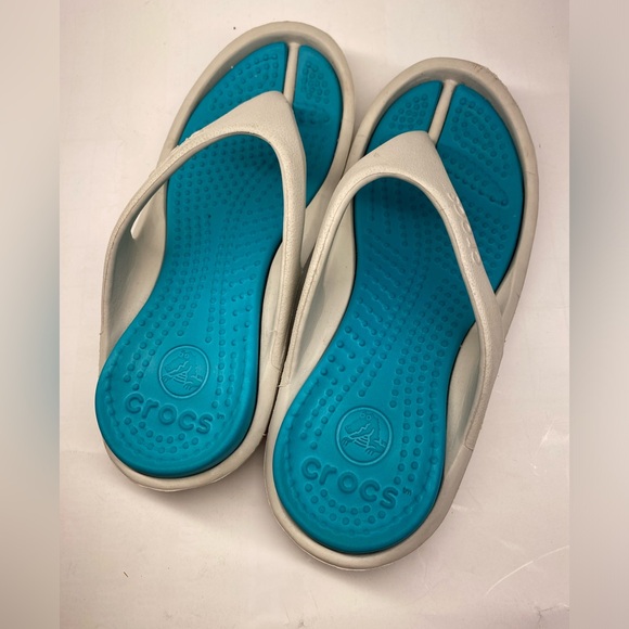 Crocs Athens Flip-Flops Sandals Unisex Size W 6 M 4 - Picture 1 of 7